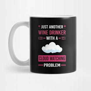 Wine Drinker Cloud Watching Mug